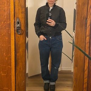 Pilcro Relaxed Straight Leg Jean, size 29 Petite